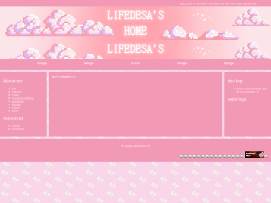 about-me/test screenshot