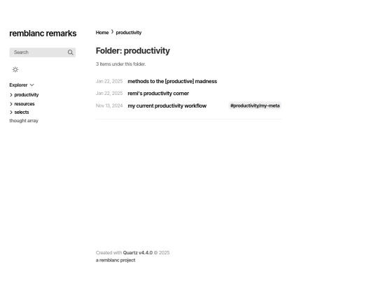 productivity screenshot