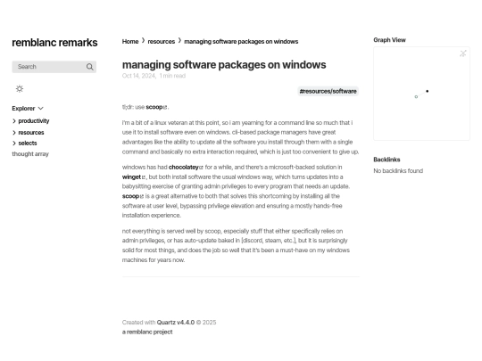 resources/managing-software-packages-on-windows screenshot