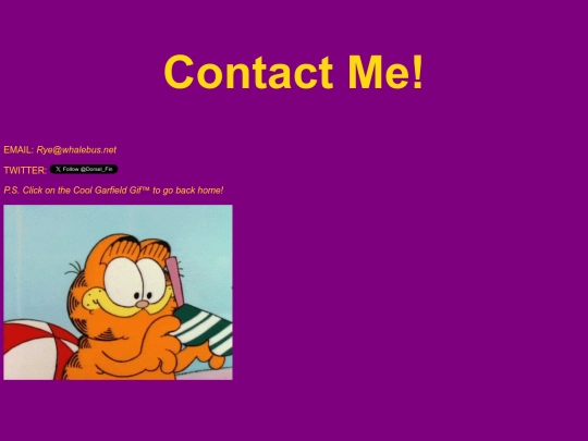 Contact screenshot