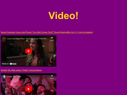 video screenshot