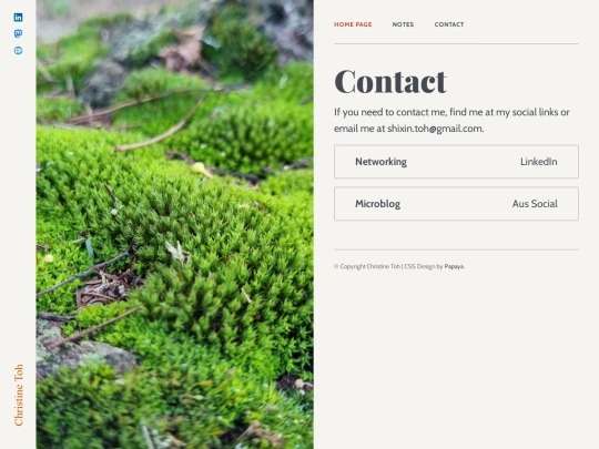 contact screenshot