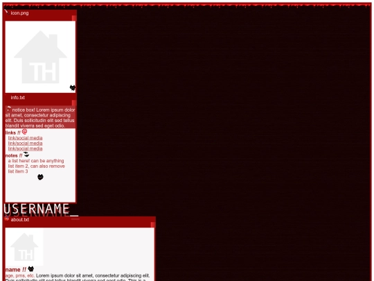 index screenshot