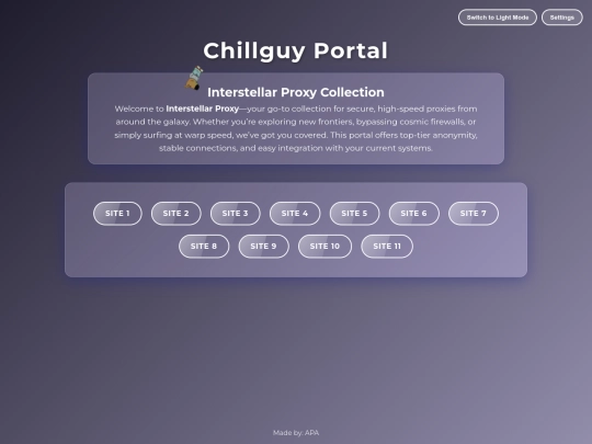 index screenshot