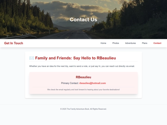 contact screenshot