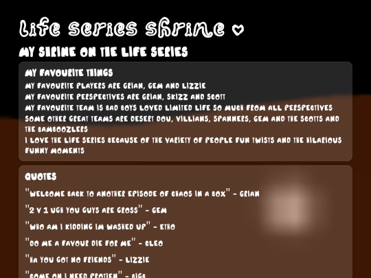 life-series-shrine screenshot