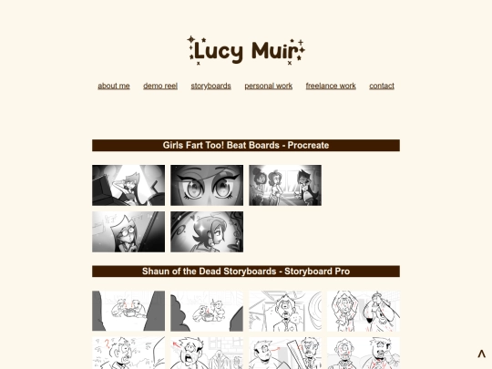 pages/storyboards screenshot