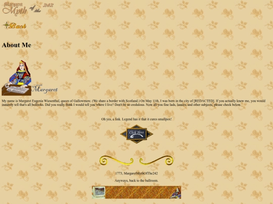 aboutme screenshot
