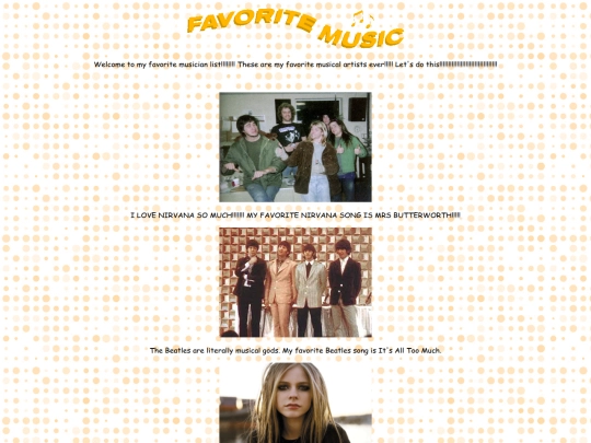 favorite_music screenshot