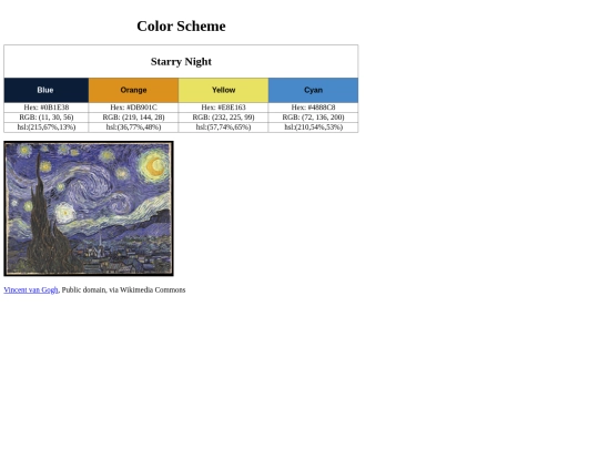 color-scheme screenshot
