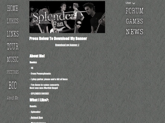 AboutMe screenshot
