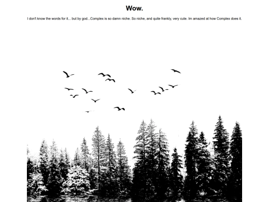 Complex screenshot