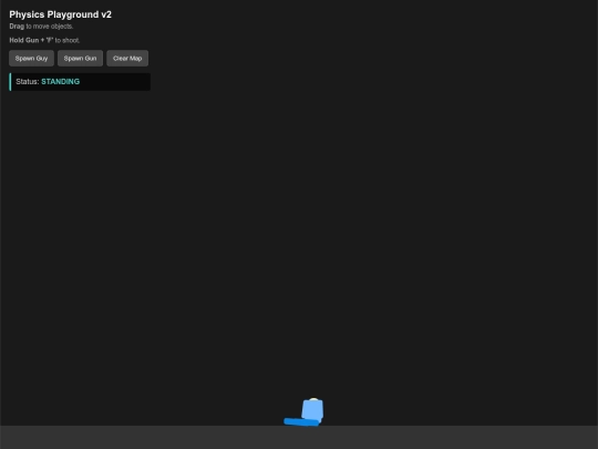 Physics screenshot