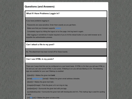 QandA screenshot