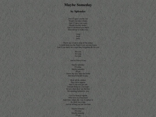 maybesomeday screenshot