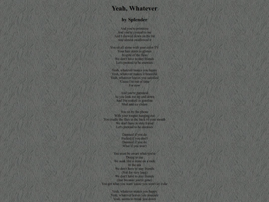 yeahwhatever screenshot