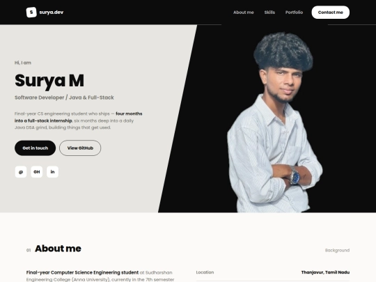 portfolio screenshot