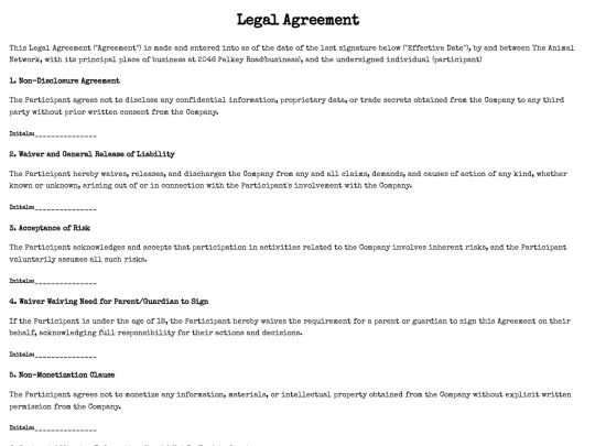 contract screenshot