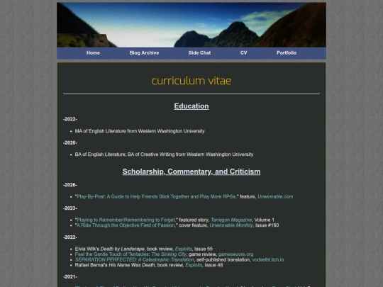 cv screenshot
