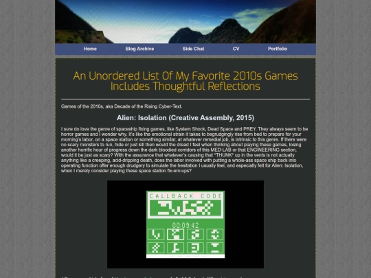 posts/2020-09-01-An-Unordered-List-Of-My-Favorite-2010s-Games-Includes-Thoughtful-Reflections screenshot