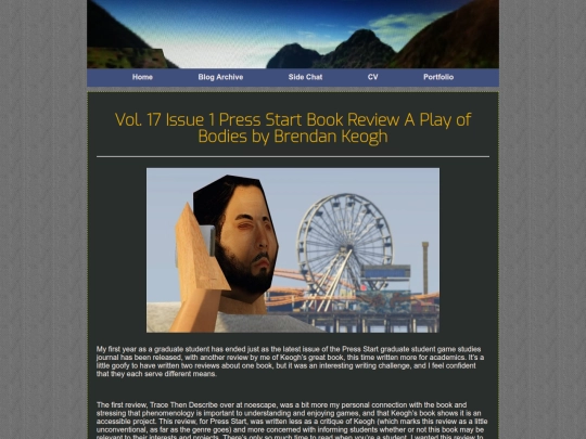 posts/2021-06-18-Vol.-17-Issue-1-Press-Start-Book-Review-A-Play-of-Bodies-by-Brendan-Keogh screenshot