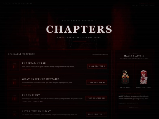 list screenshot