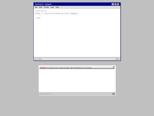 index screenshot