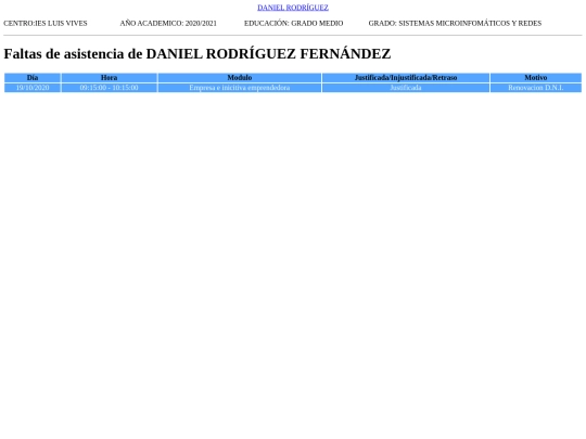 faltasdeasistencia screenshot
