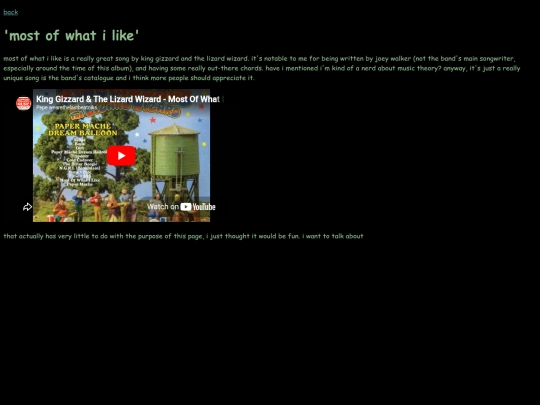 mostofwhatilike screenshot