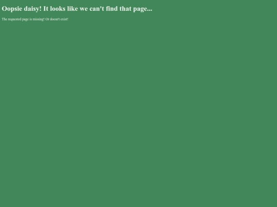 not_found screenshot