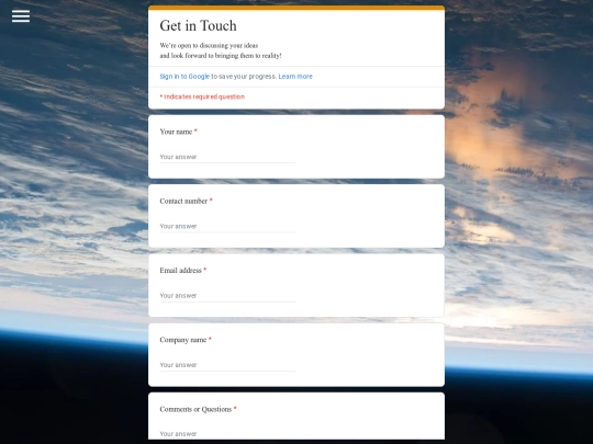 contact screenshot