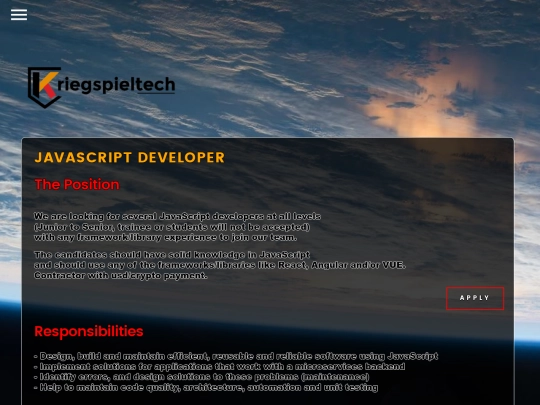 jobs/frontend/ref2450-javascript-developer screenshot