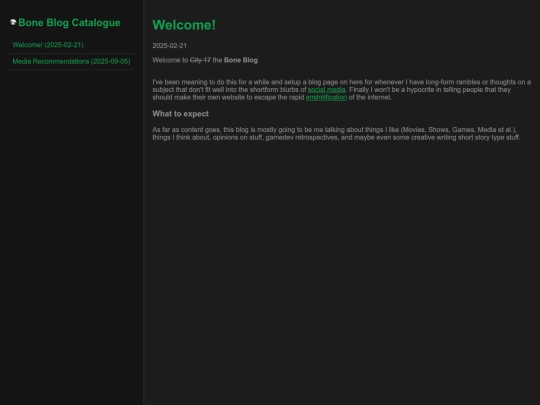 blog screenshot