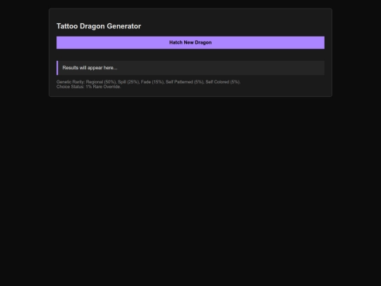legacyvault/tattdragongenerator screenshot