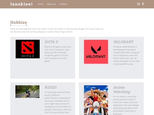 hobby screenshot