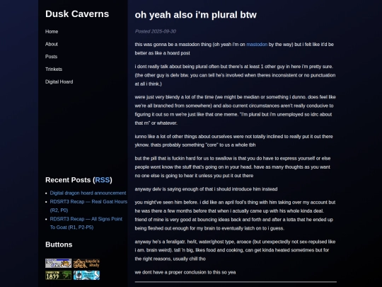 hoard/plurality screenshot