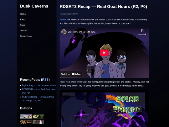 posts/rdsrt3-recap-r2-p0 screenshot