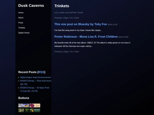 trinkets screenshot