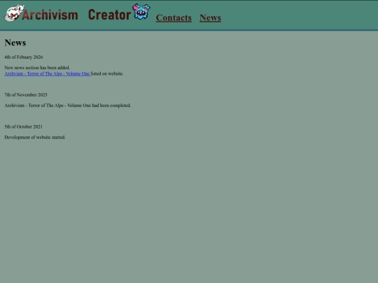Profile/News screenshot