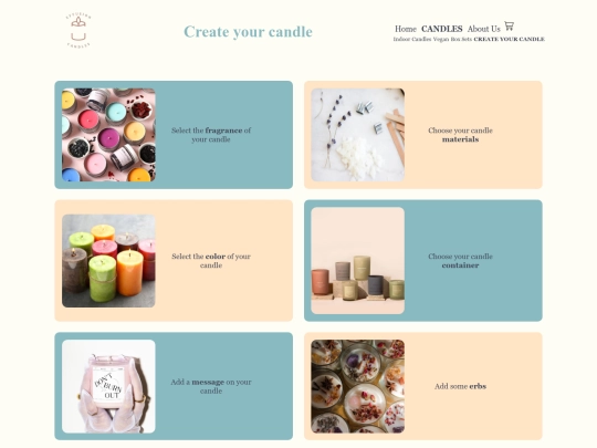 Candles - categories/customcandles screenshot