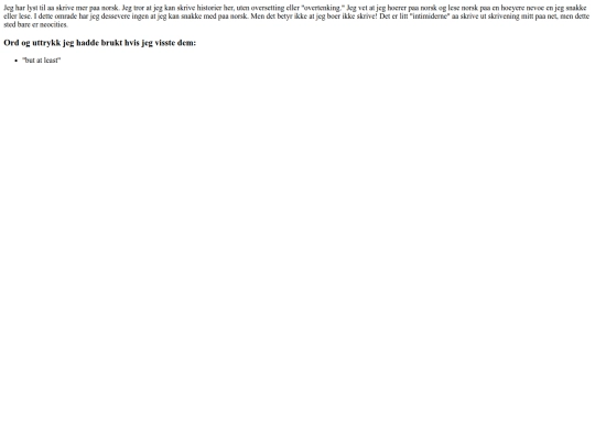 norsk screenshot