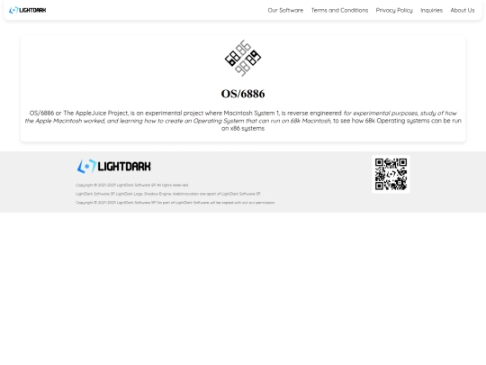 OS6886 screenshot