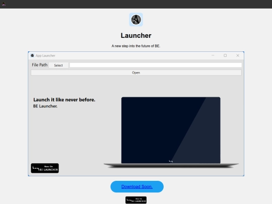 launcher screenshot