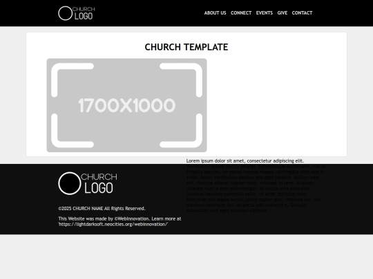 webinnovation/church screenshot