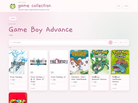 games/gameboyadvance screenshot