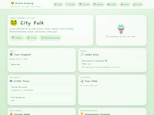 shrines/animalcrossing/cityfolk screenshot