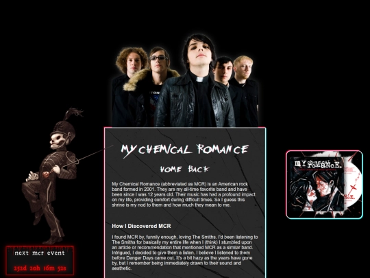 shrines/mcr screenshot
