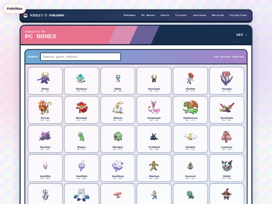 shrines/pokemon/shinies/community screenshot