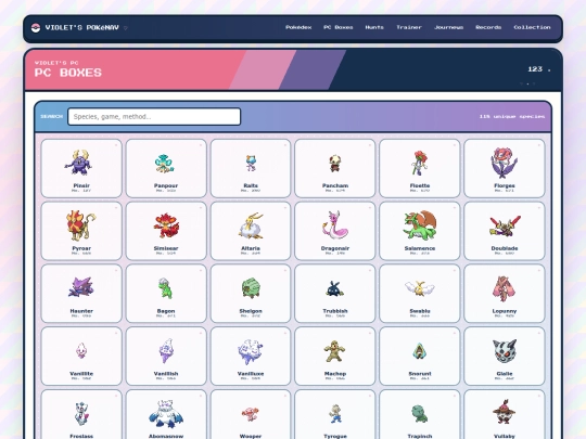 shrines/pokemon/shinies screenshot
