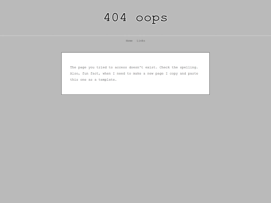 not_found screenshot